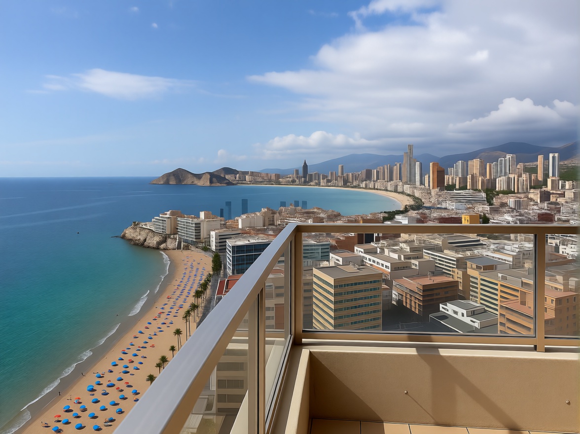 Ático em primeira linha de mar em Benidorm