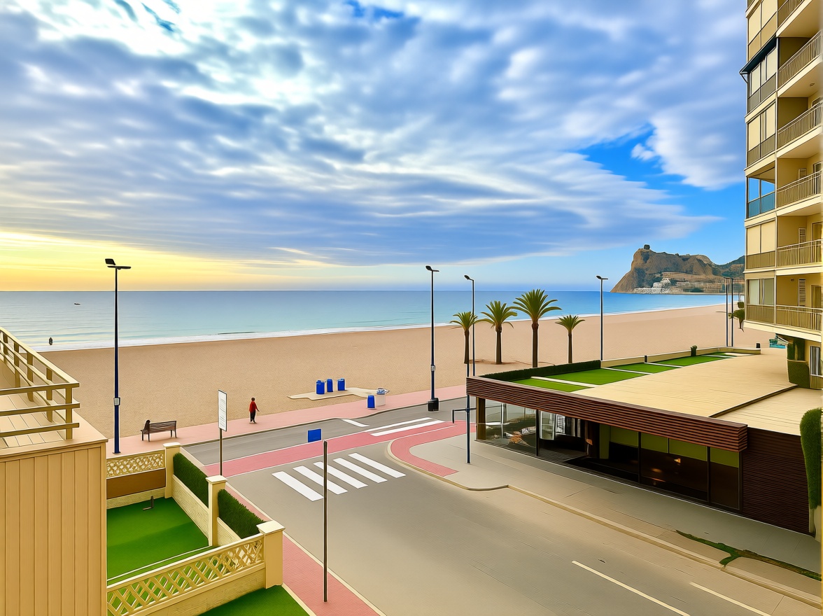 Flat in Benidorm on the Seafront — Sea view