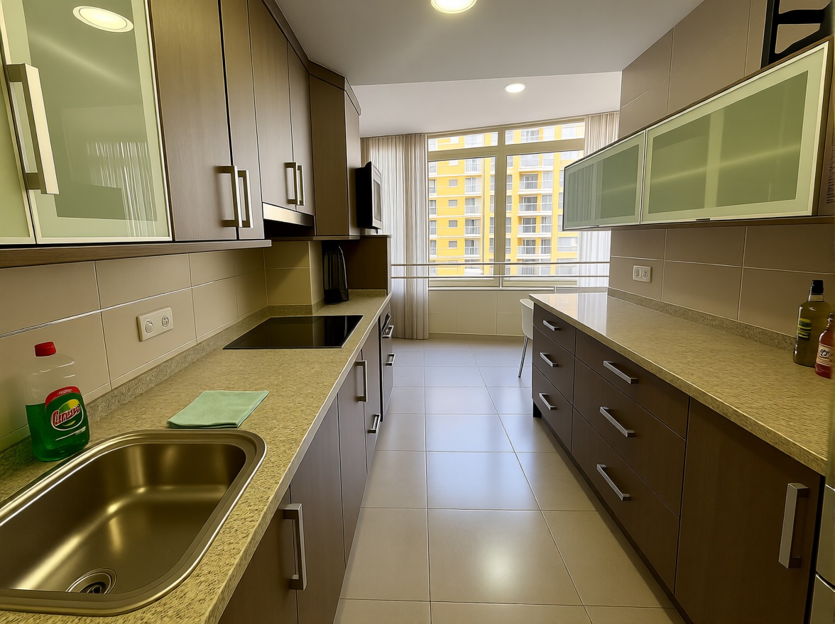 Flat in Benidorm on the Seafront — Kitchen