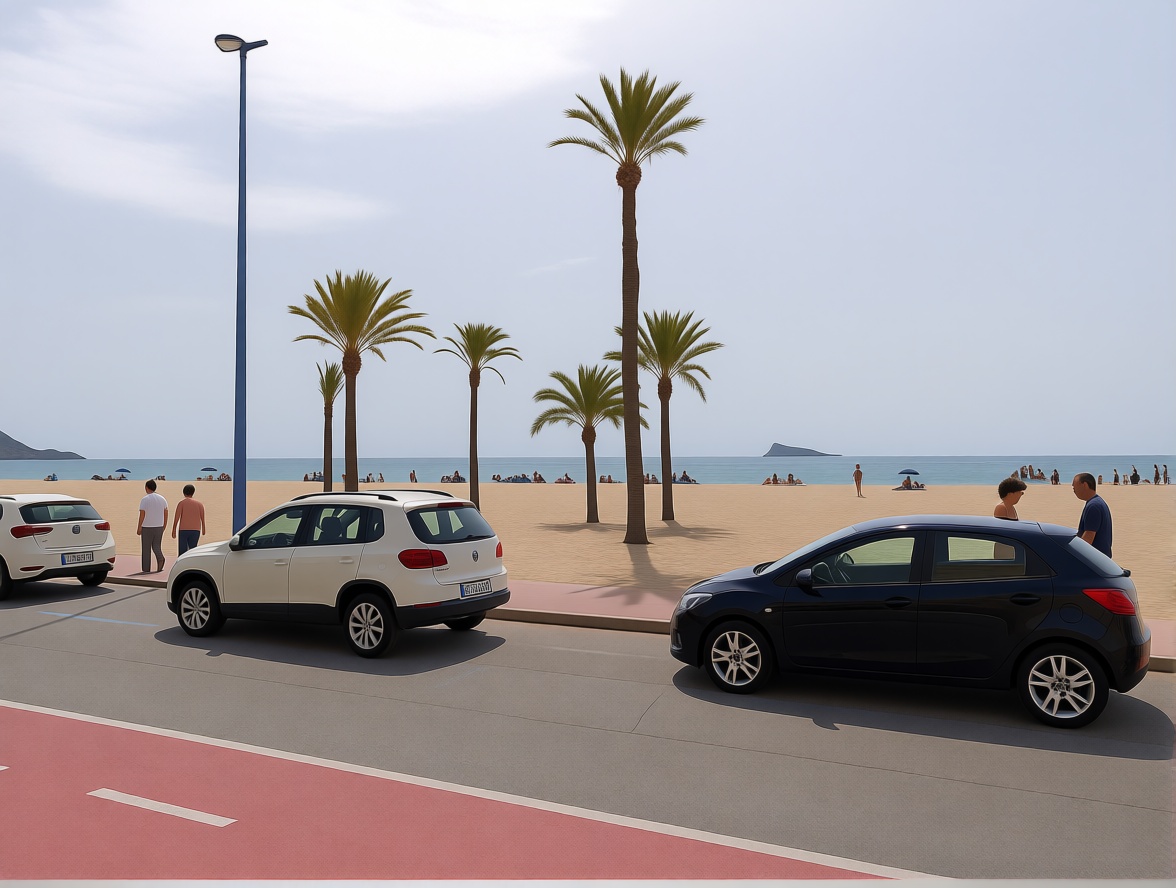 Flat in Primera Línea de Playa in Benidorm — Bedroom