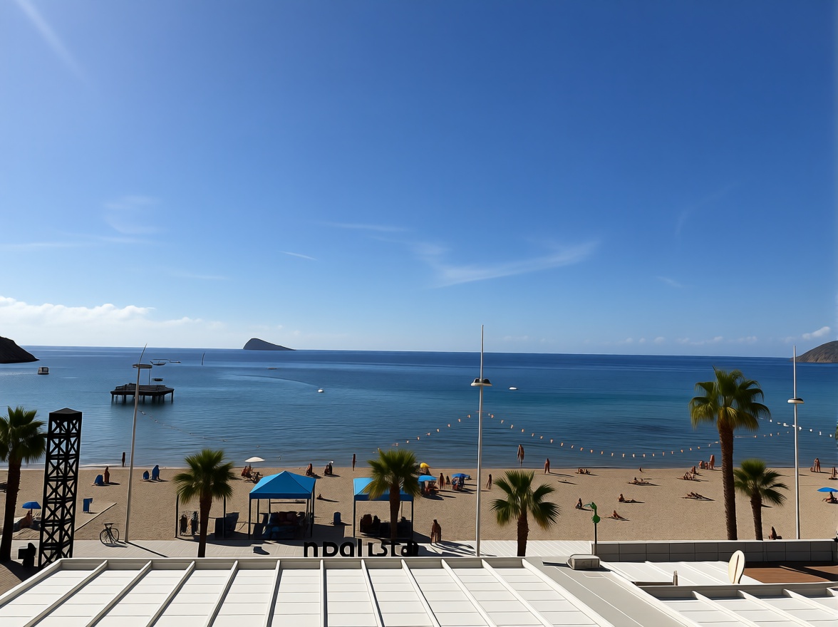 Flat in First Line of Beach in Benidorm — Sea view