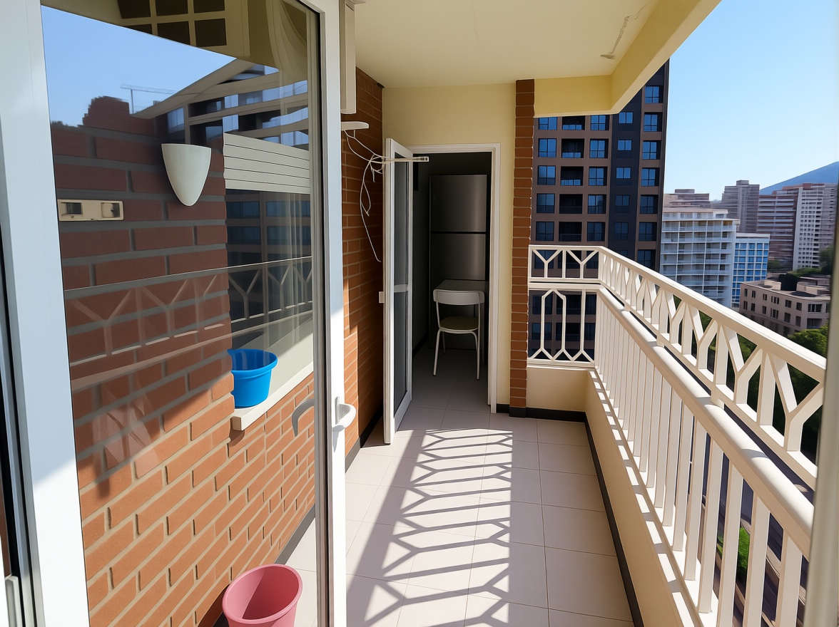 Appartement en première ligne de plage à Benidorm — Terrasse