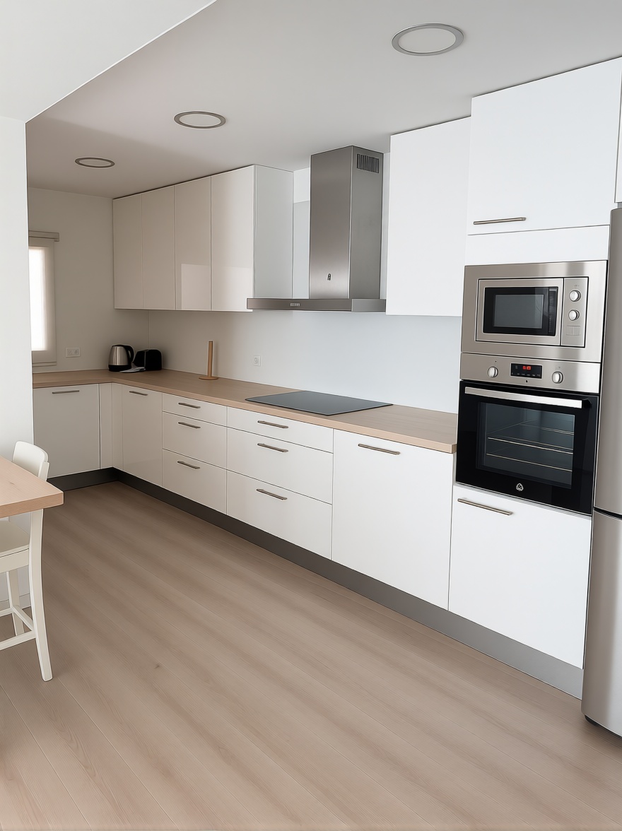 Flat in First Line of Beach in Benidorm — Kitchen