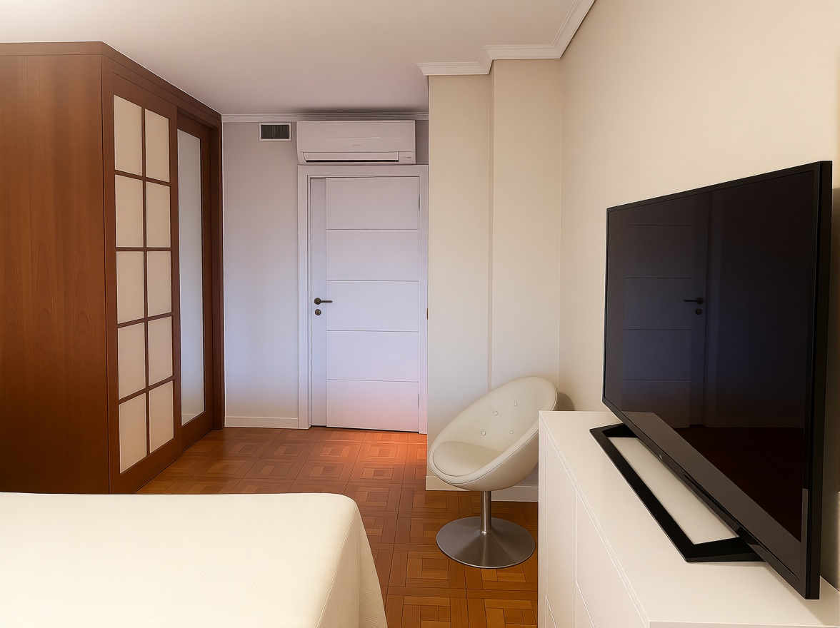 Piso en primera línea de playa en Benidorm — Dormitorio