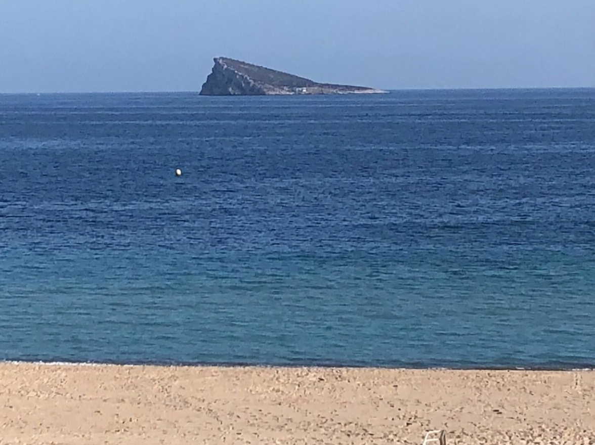 Квартира на первой линии пляжа в Бенидорме — Морской вид