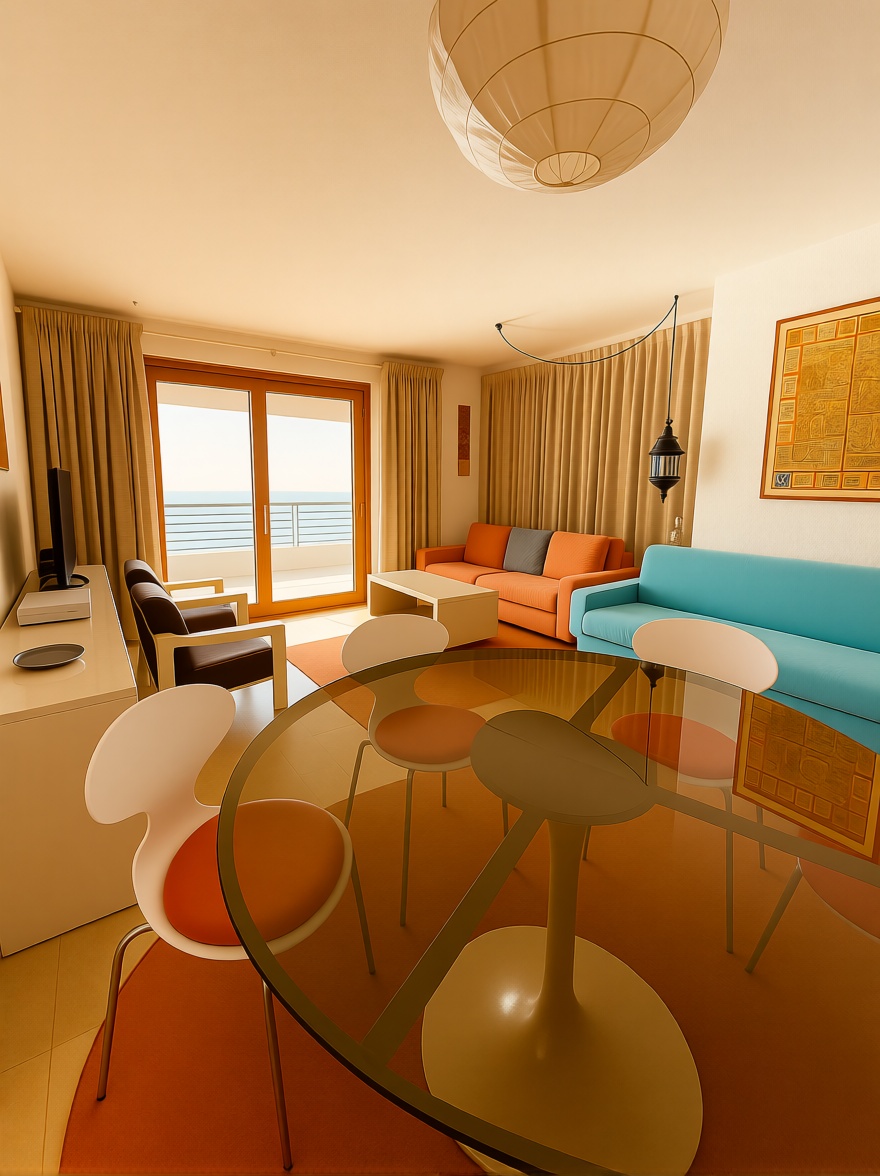 Flat in Primera Línea de Playa in Benidorm — Living room