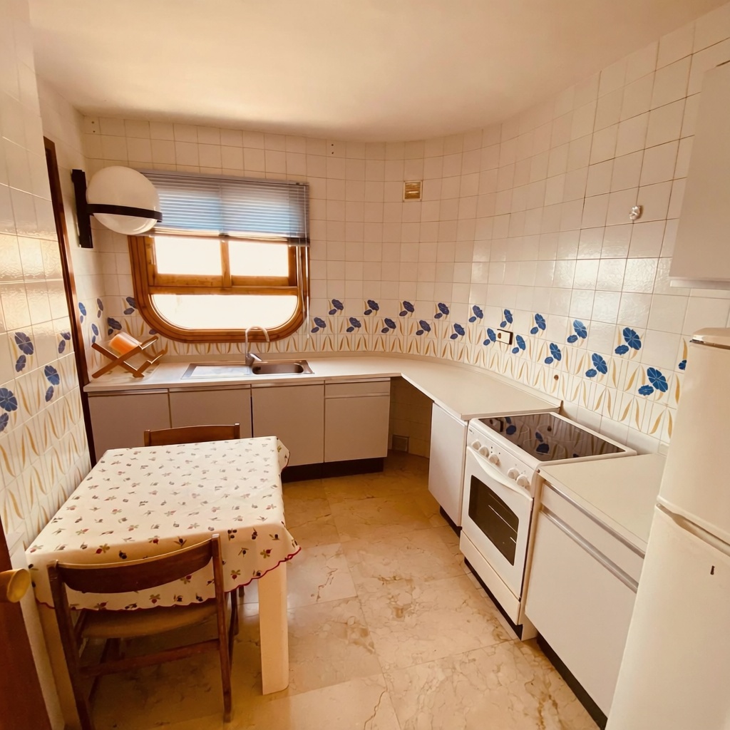 Flat in Primera Línea de Playa in Benidorm — Kitchen