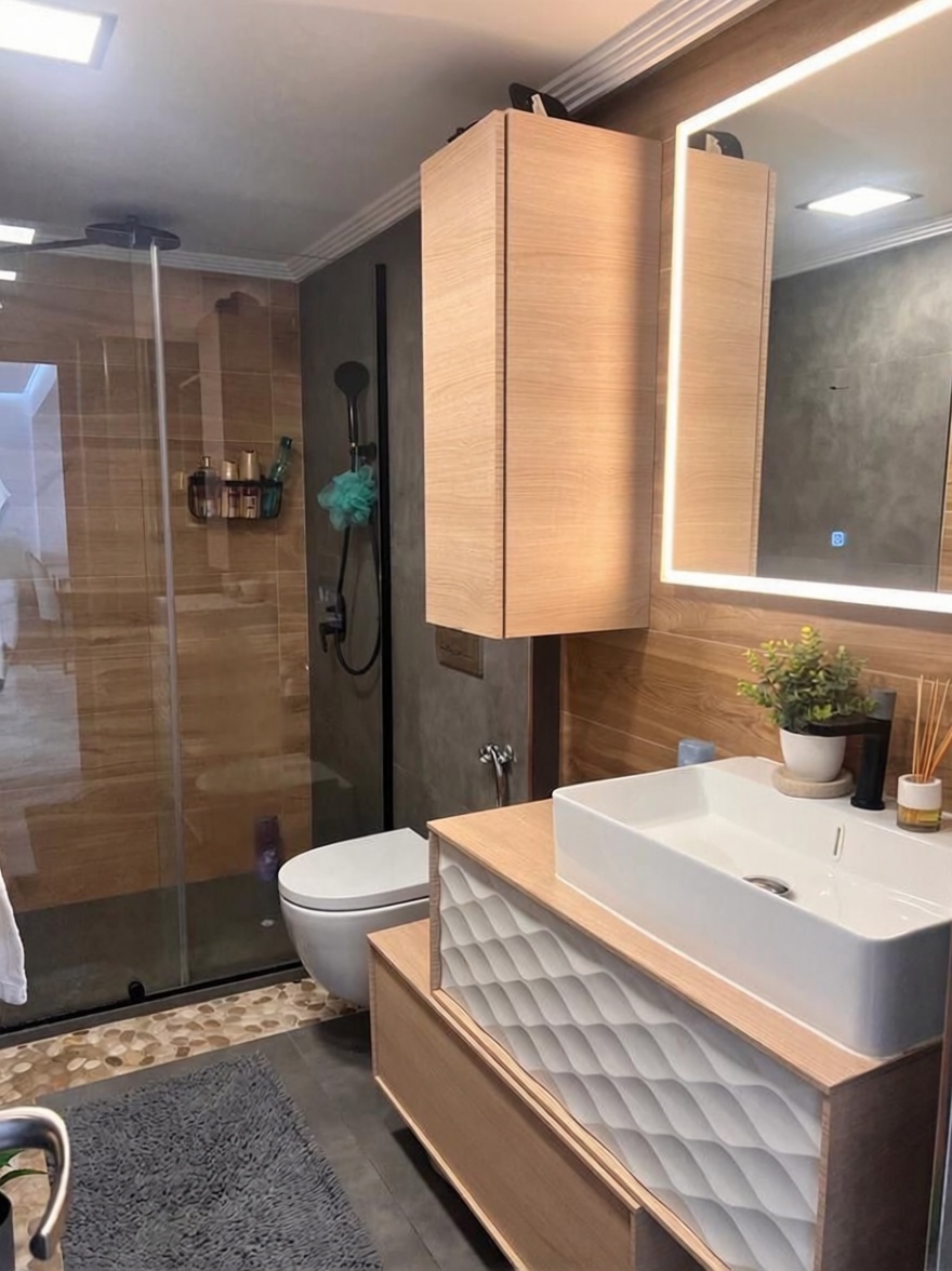 Piso en primera línea de playa en Benidorm — Casa banho