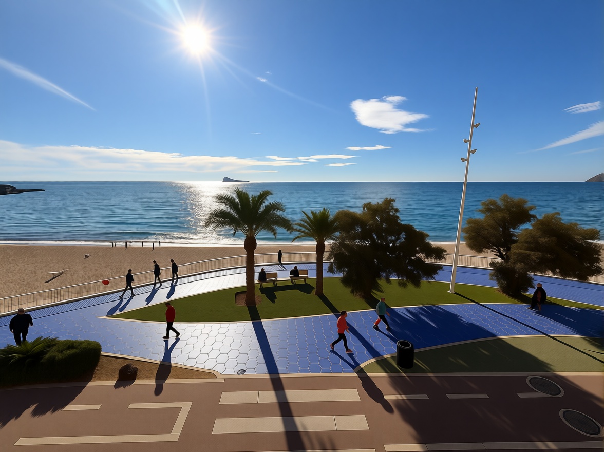 Piso en primera línea de playa en Benidorm — Vista mar