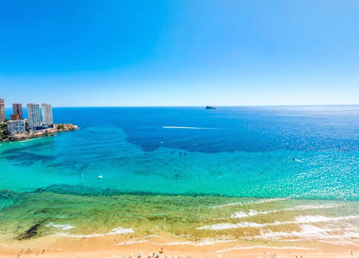 Piso en primera línea de playa en Benidorm