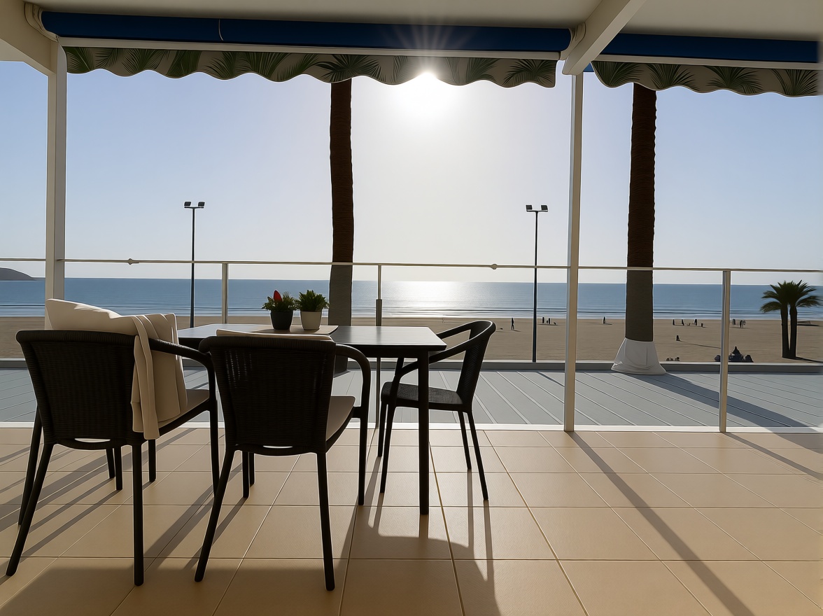 Appartement en première ligne de plage à Benidorm — Terrasse mer