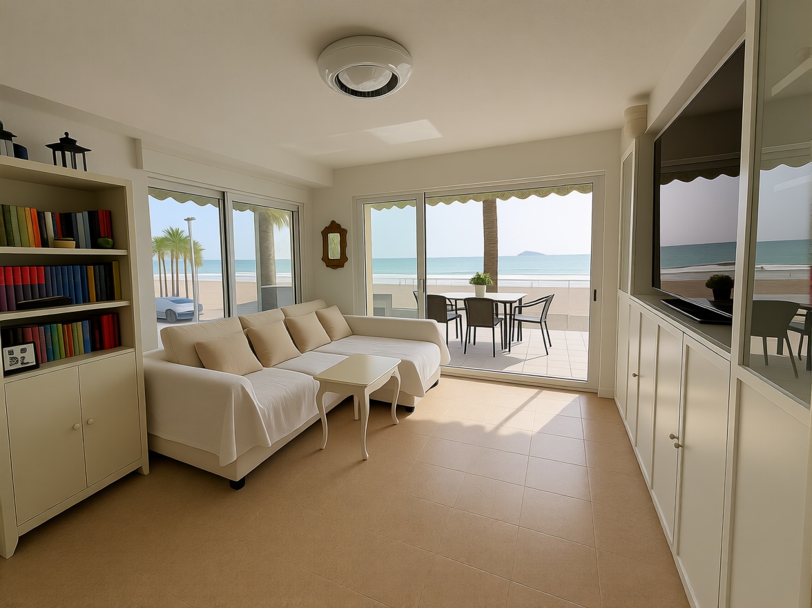 Appartement en première ligne de plage à Benidorm — Séjour