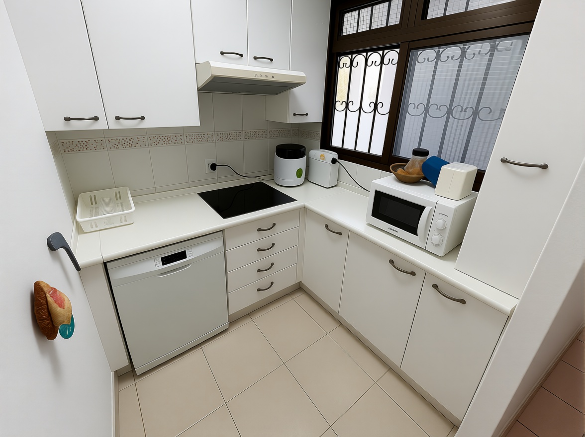 Appartement en première ligne de plage à Benidorm — Cuisine