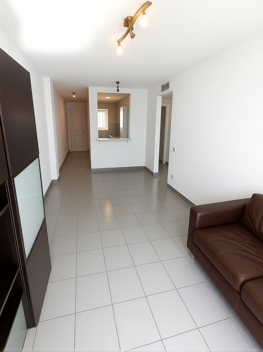Dúplex en primera línea de playa en Benidorm — Living room