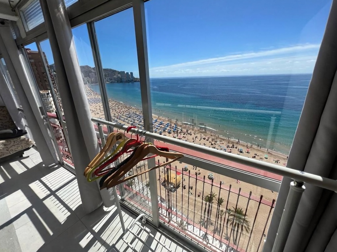 Ático en primera línea de mar en Benidorm