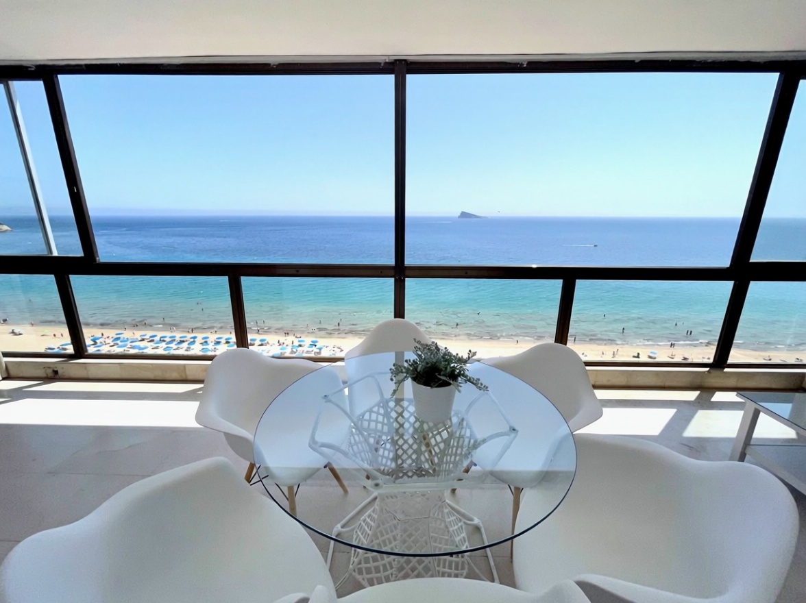 Piso en primera línea de playa en Benidorm
