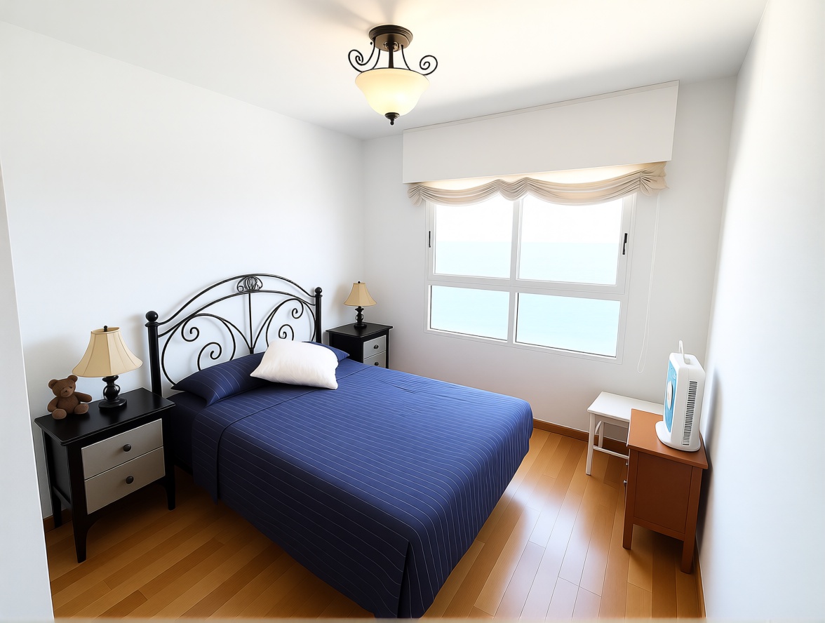 Piso en primera línea de playa en Benidorm — Dormitorio