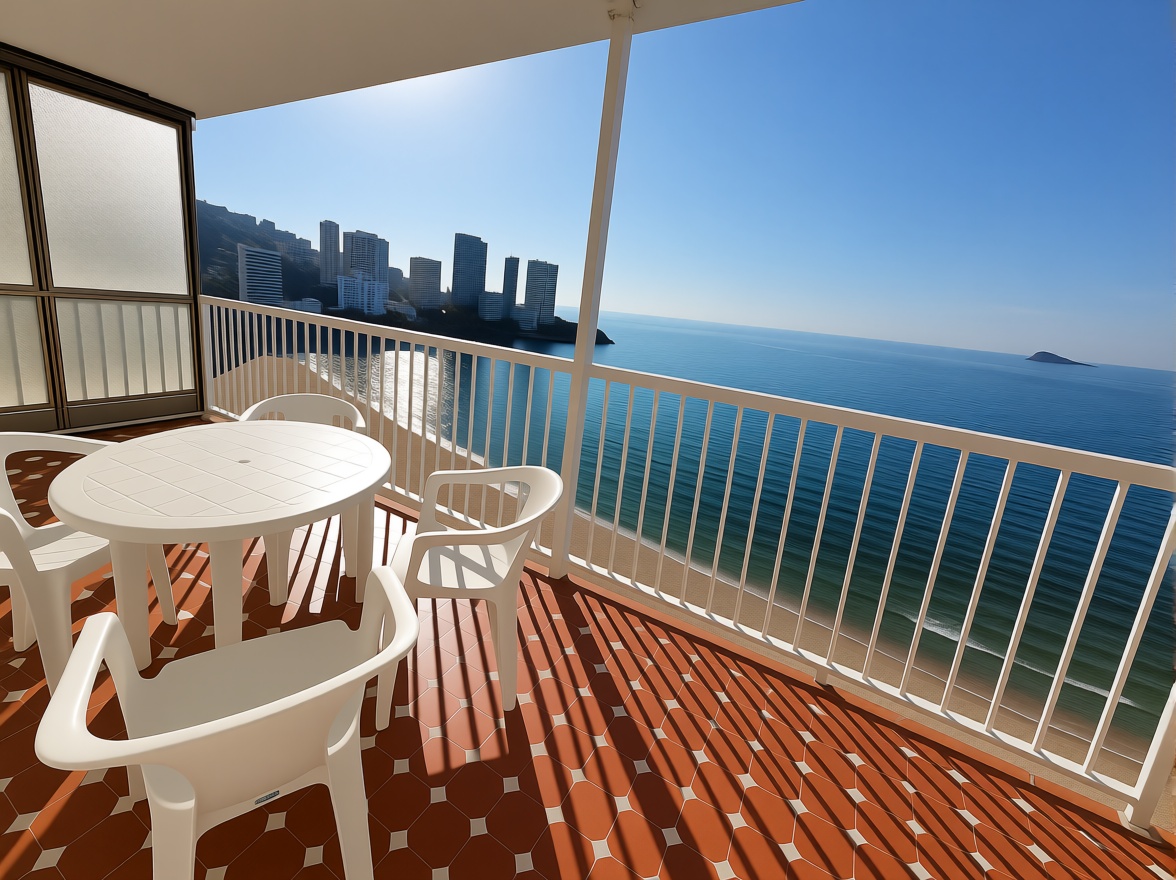 Piso en primera línea de playa en Benidorm — Terraço mar