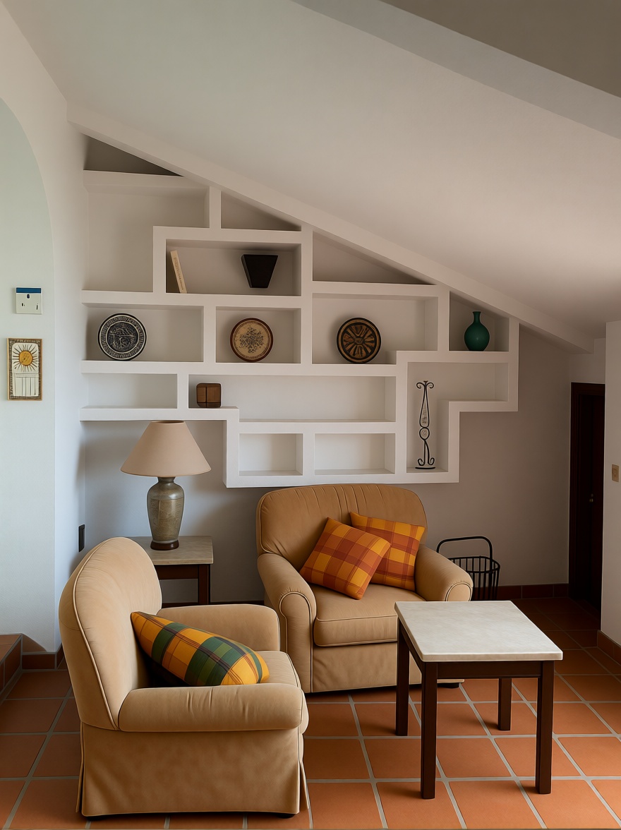 Ático em primeira linha de mar em Benidorm — Sala