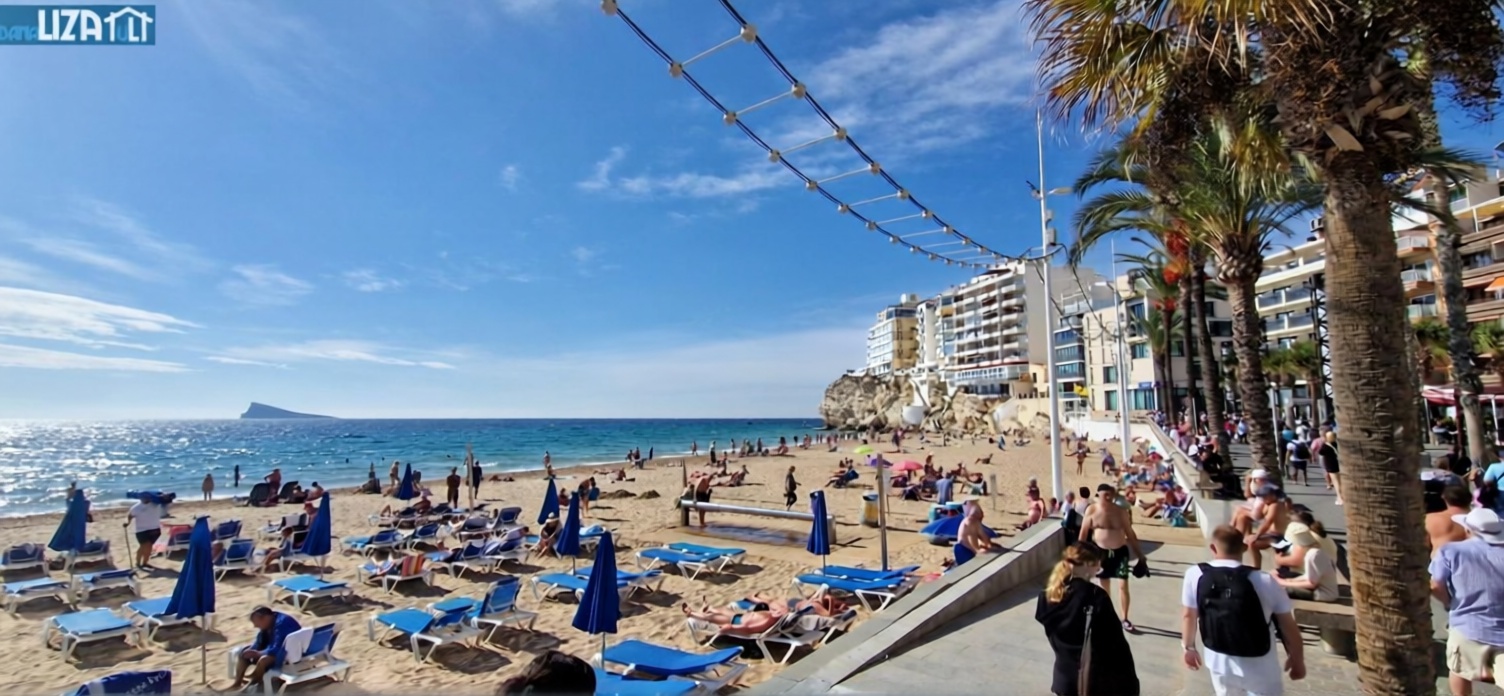 Piso em primeira linha de praia em Benidorm