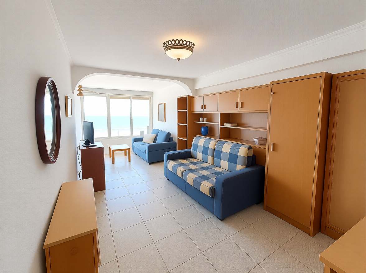 Piso em primeira linha de praia em Benidorm — Sala