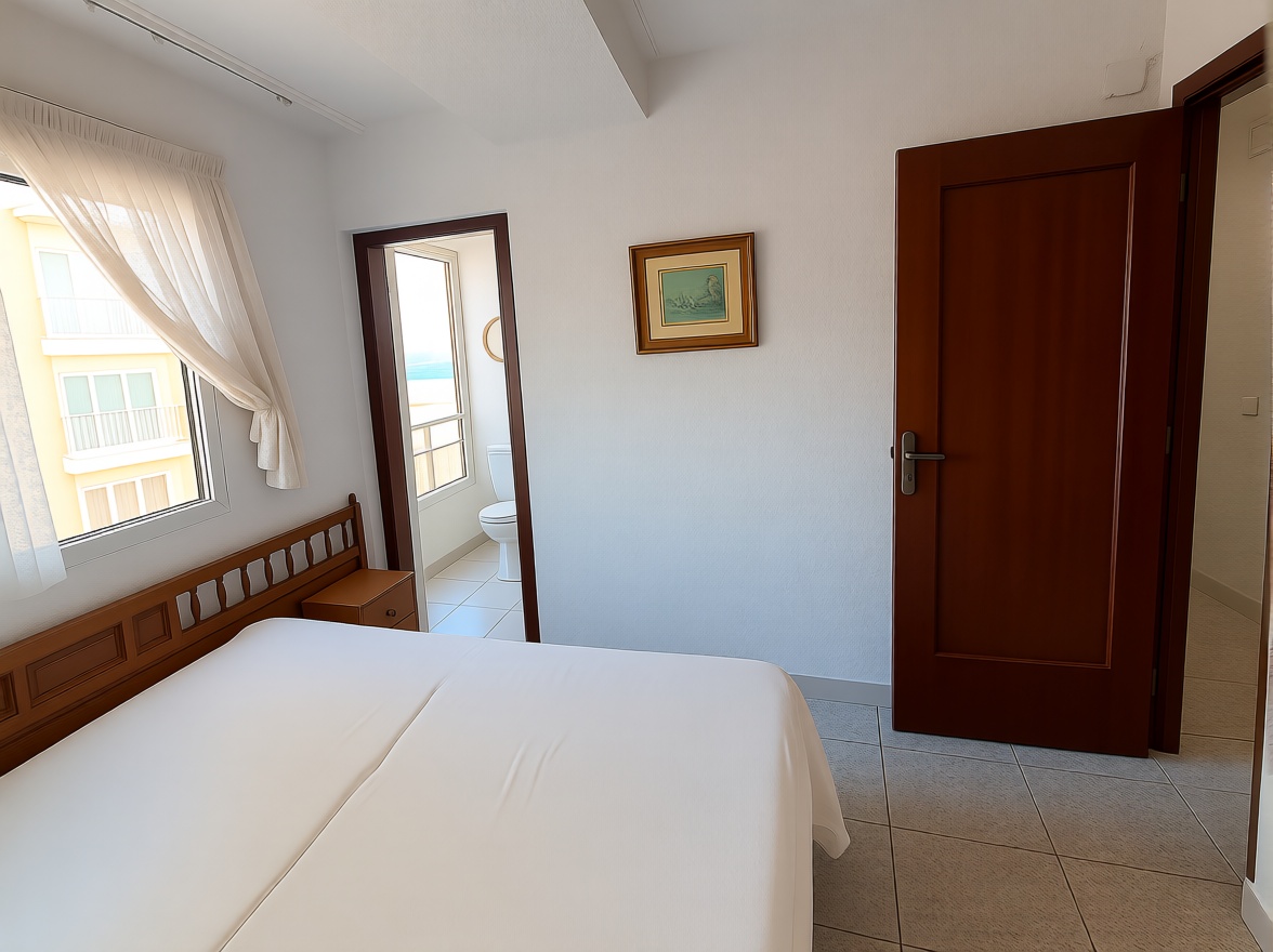 Piso em primeira linha de praia em Benidorm — Quarto