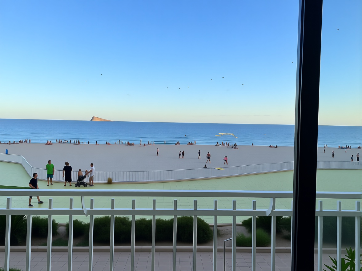 Apartamento na primeira linha de praia em Benidorm — Vista mar