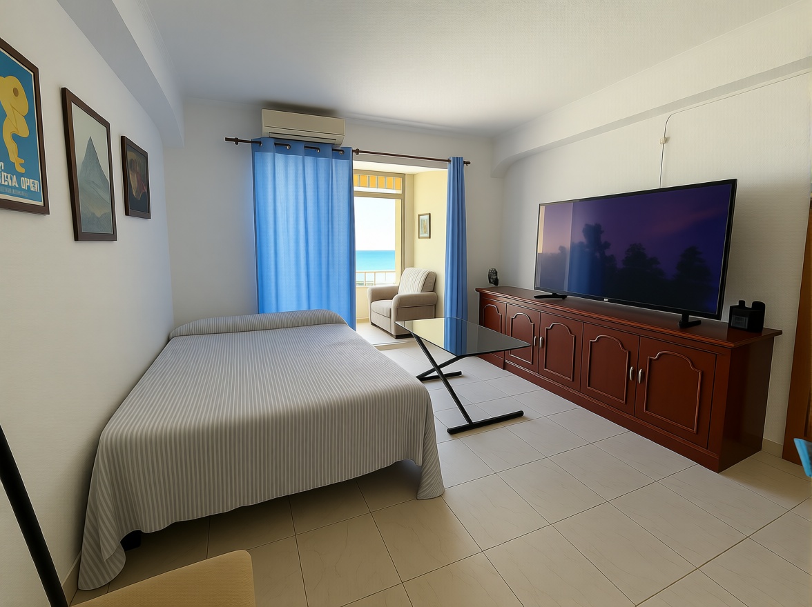 Apartamento na primeira linha de praia em Benidorm — Quarto
