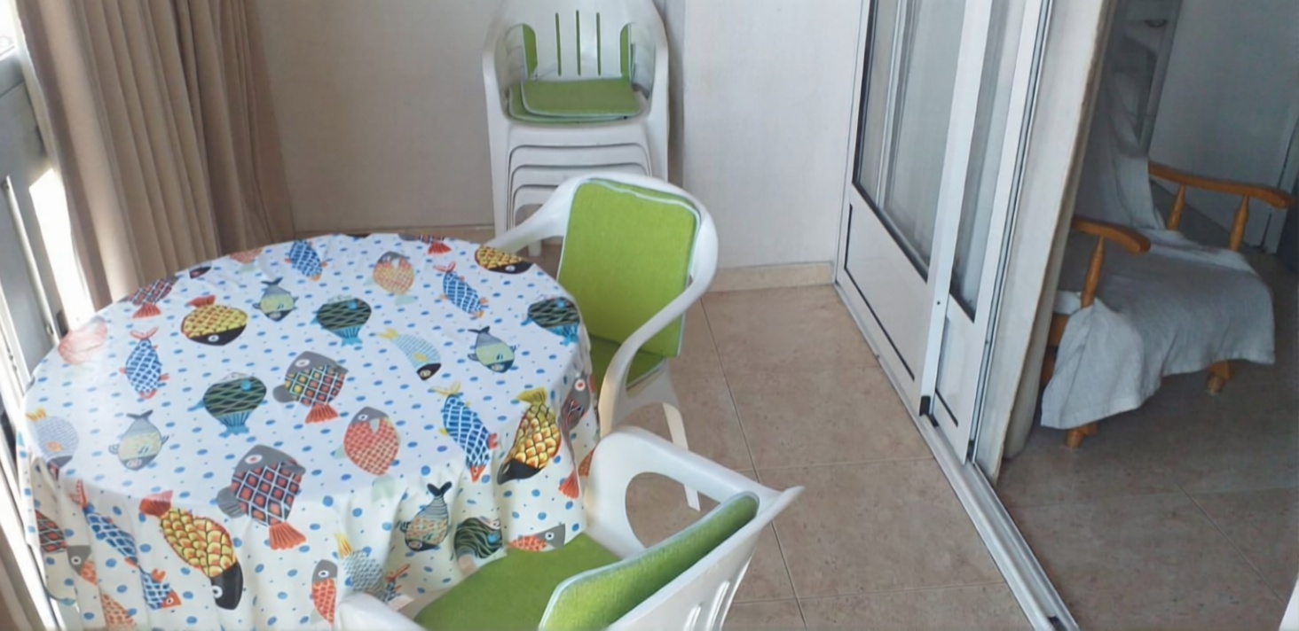Piso em primeira linha de praia em Benidorm — Terraço mar