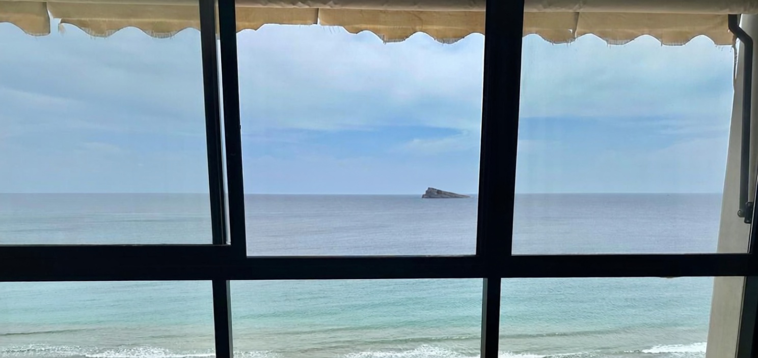 Piso en primera línea de playa en Benidorm
