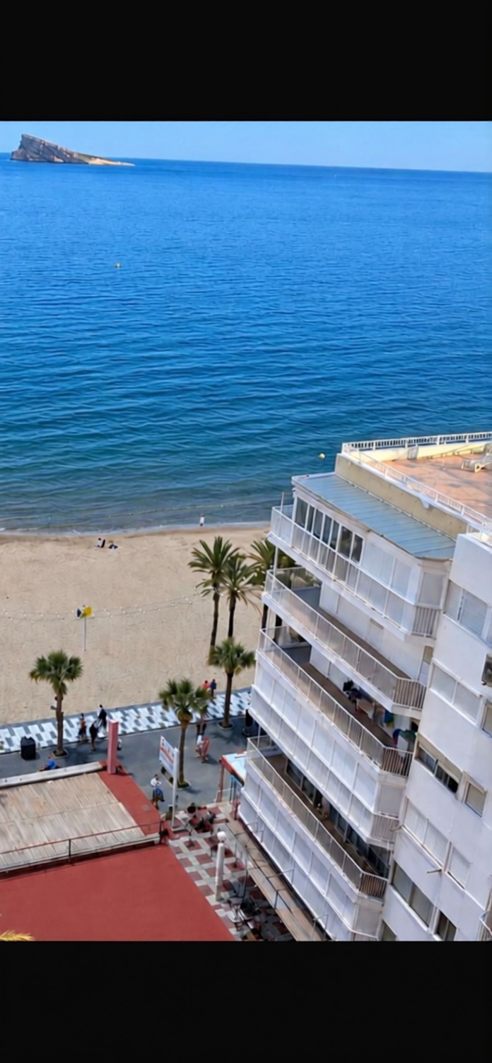 Piso en primera línea de playa en Benidorm