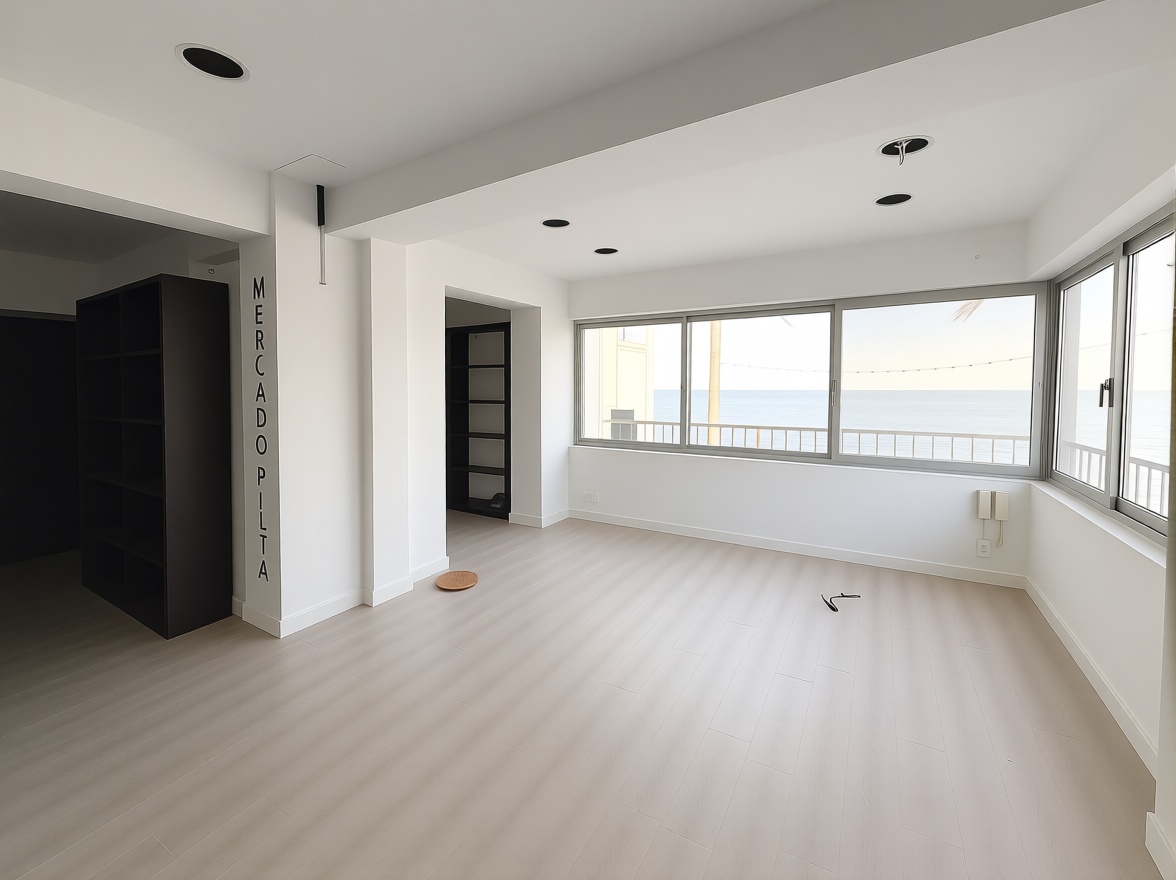 Piso en primera línea de playa en Benidorm — Sala