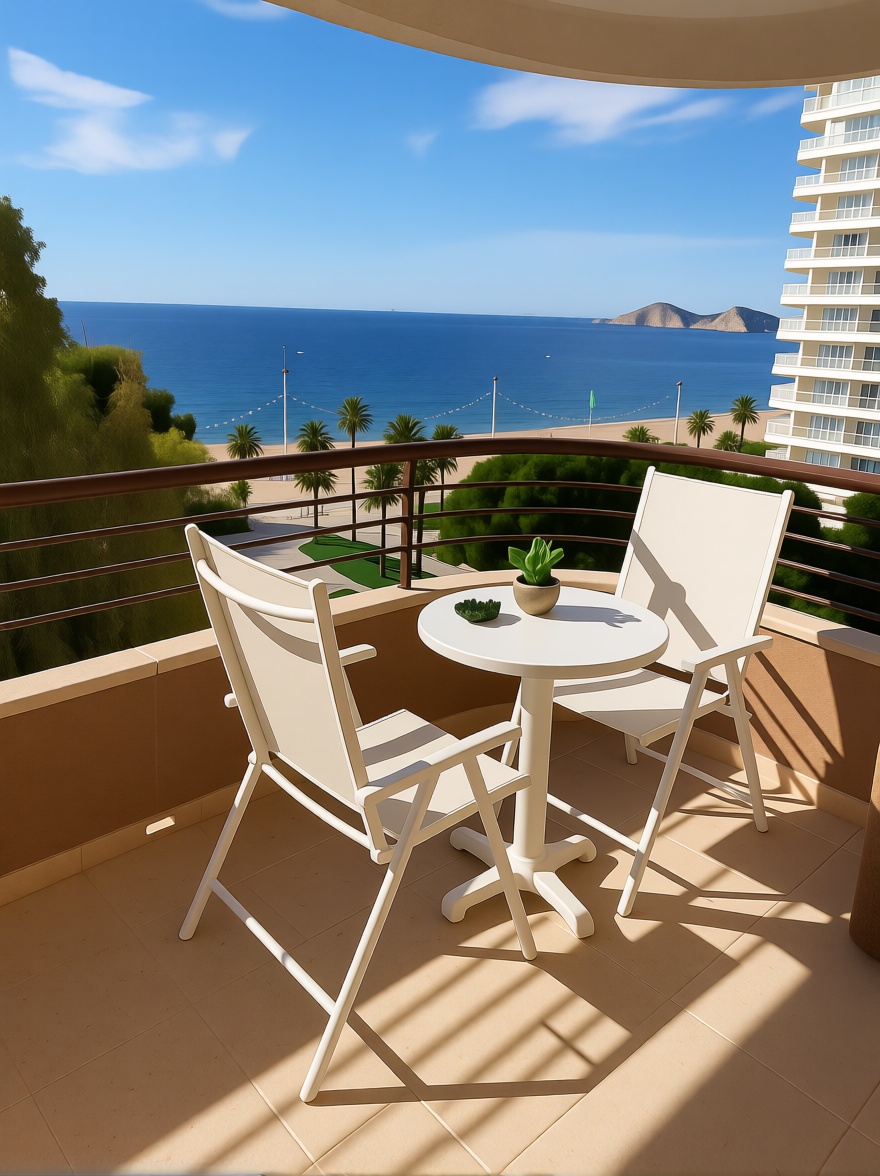 Piso en primera línea de playa en Benidorm
