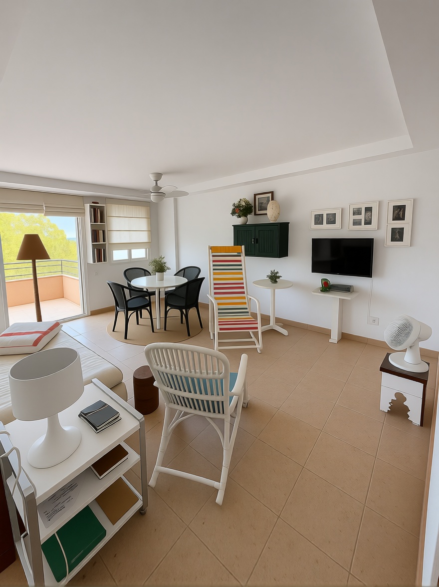 Flat in Primera Línea de Playa in Benidorm — Living room