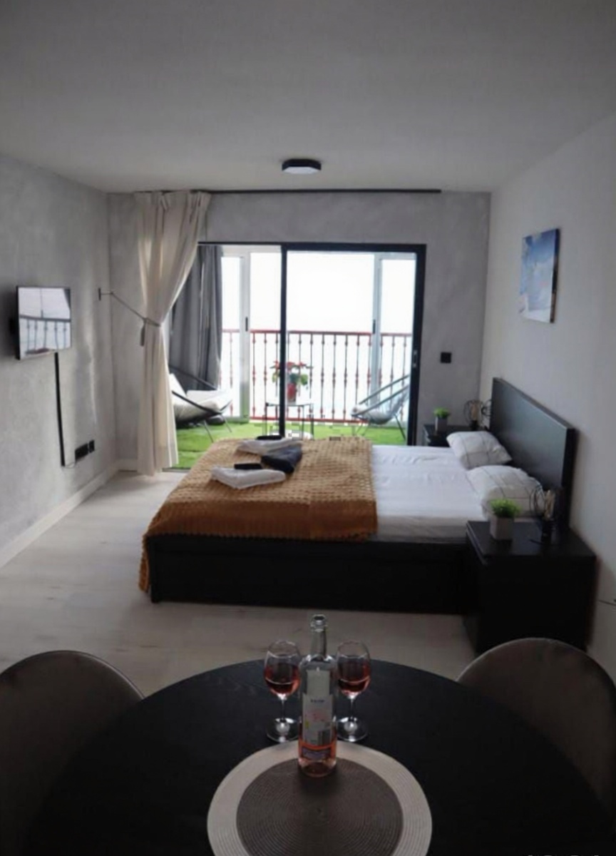 Studio in Primera Línea de Playa in Benidorm — Bedroom