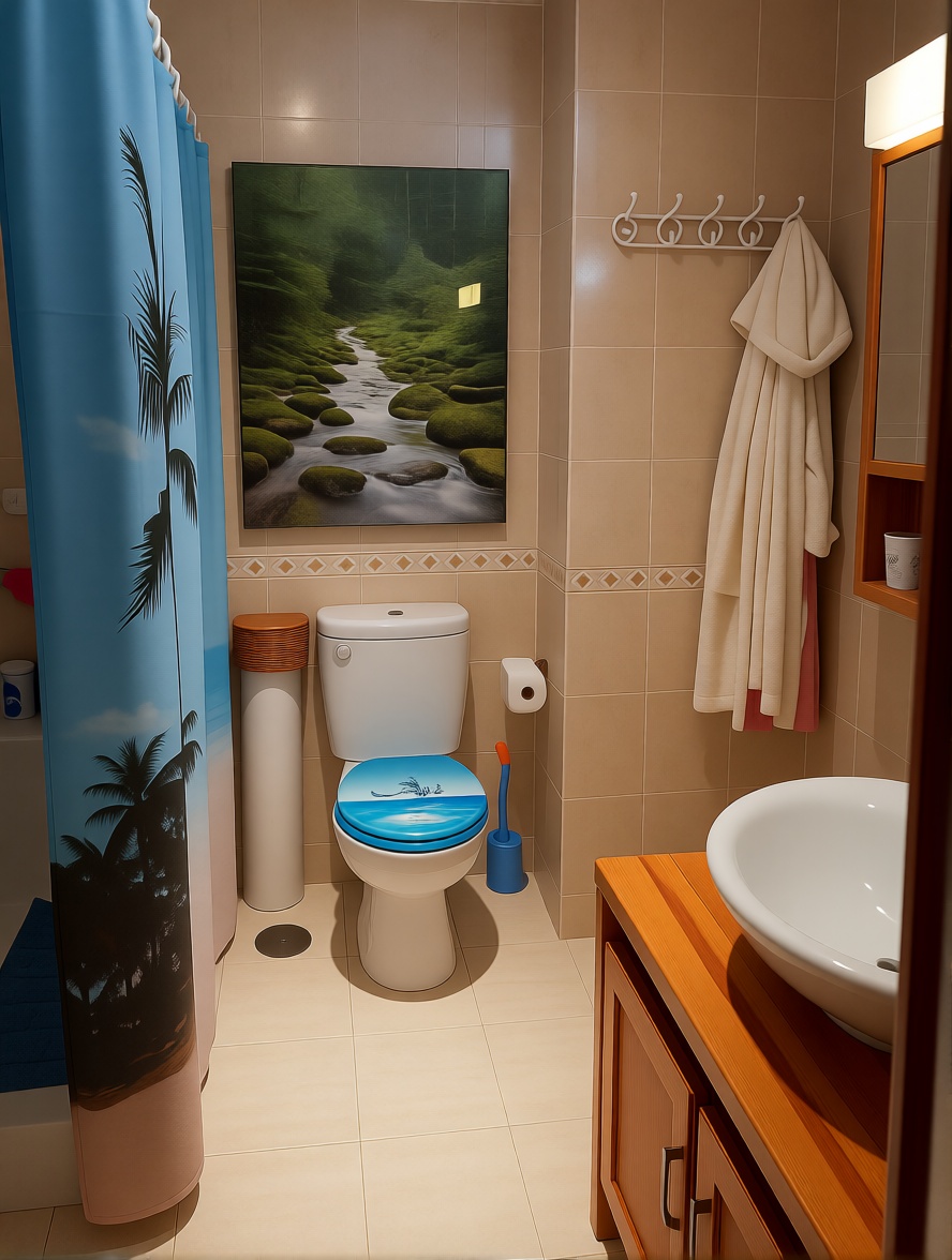 Studio in Primera Línea de Playa in Benidorm — Bathroom
