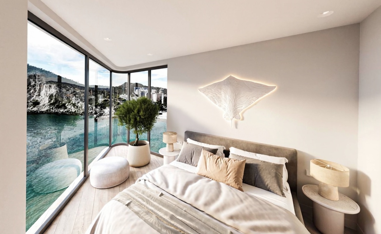 Piso en primera línea de playa en Finestrat — Quarto