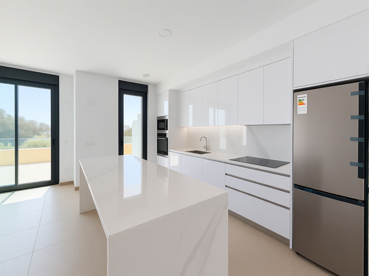Flat on the Seafront in Villajoyosa — Kitchen