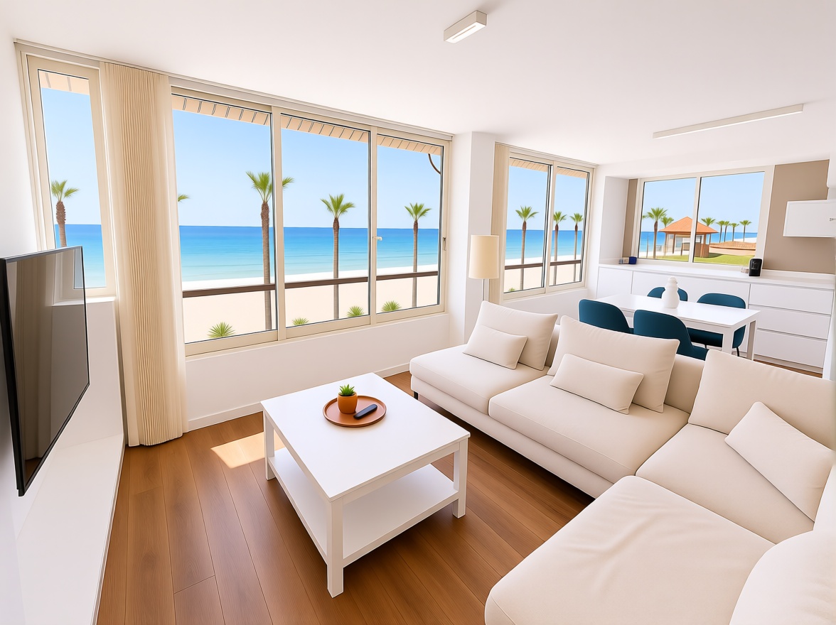 Flat in Villajoyosa on the Seafront — Living room