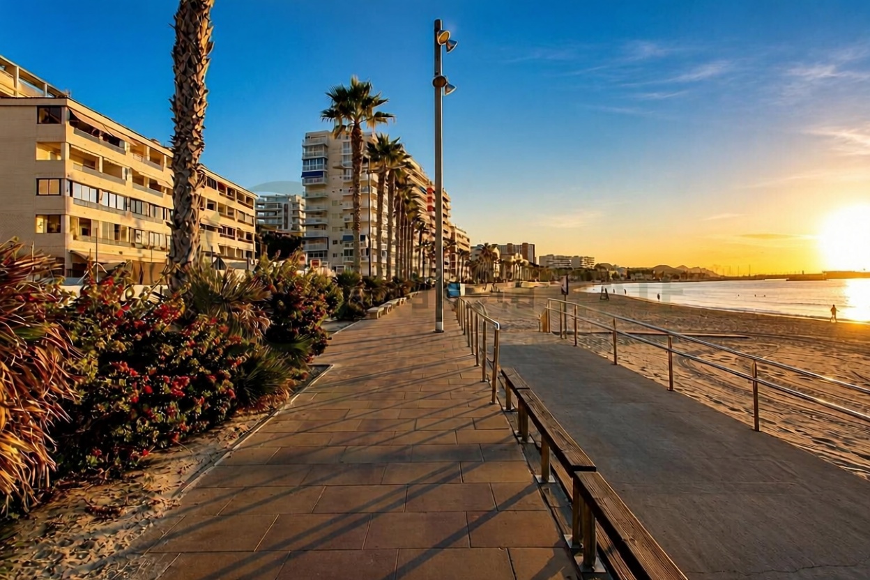 Piso en primera línea de playa en Villajoyosa