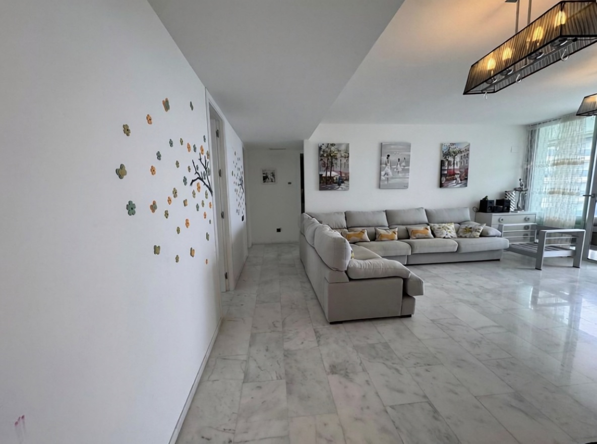 Flat in Primera Línea de Playa in Villajoyosa — Living room