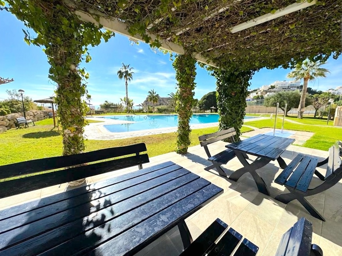 Appartement en première ligne de plage à Villajoyosa — Terrasse