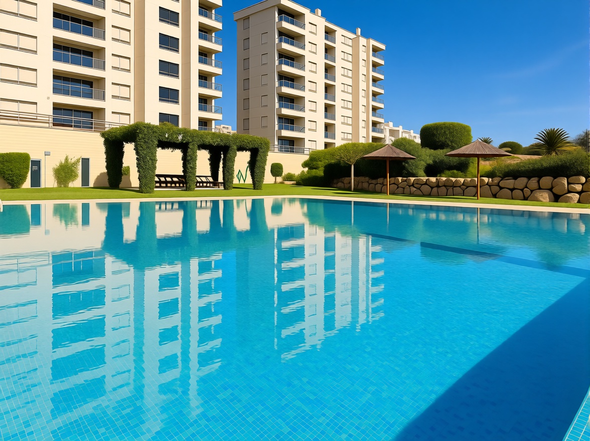 Appartement en première ligne de plage à Villajoyosa — Piscine