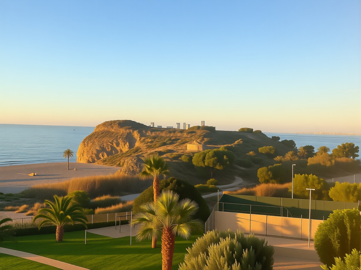 Appartement en première ligne de plage à Villajoyosa — Vue mer