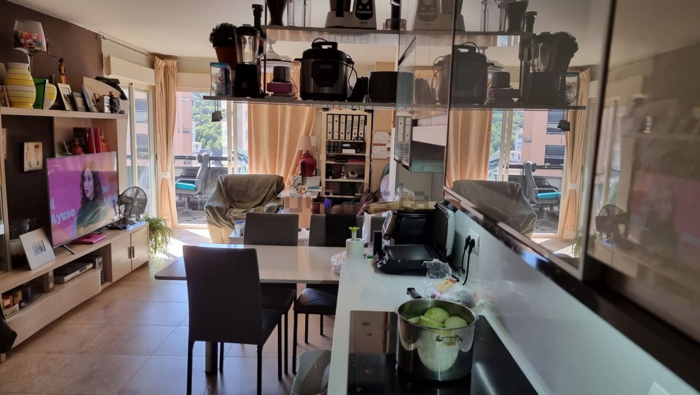 Ático en primera línea de mar en Altea — Living room