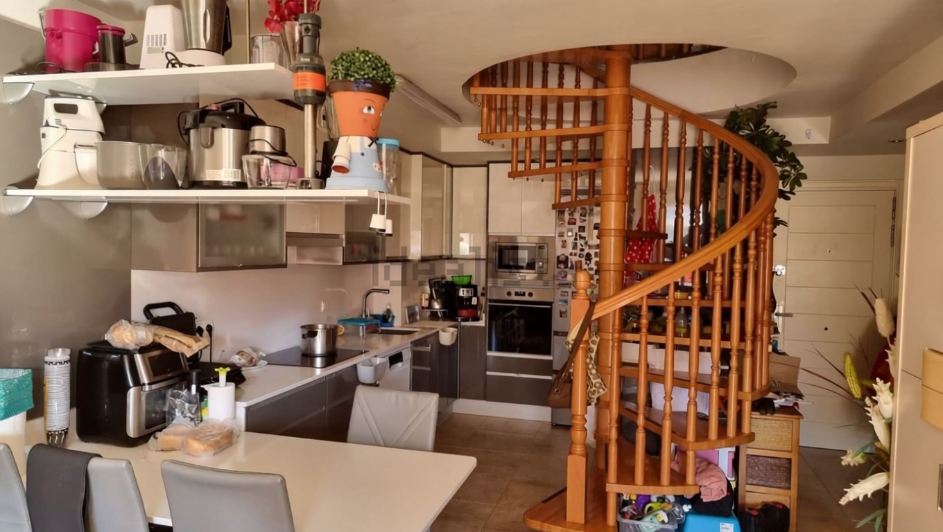 Ático en primera línea de mar en Altea — Kitchen