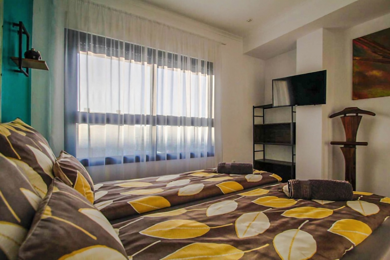 Dúplex en primera línea de playa en Villajoyosa — Bedroom