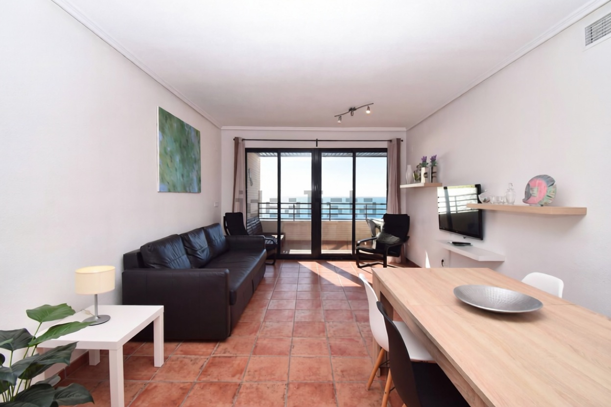 Flat in Primera Línea de Playa in Villajoyosa — Living room