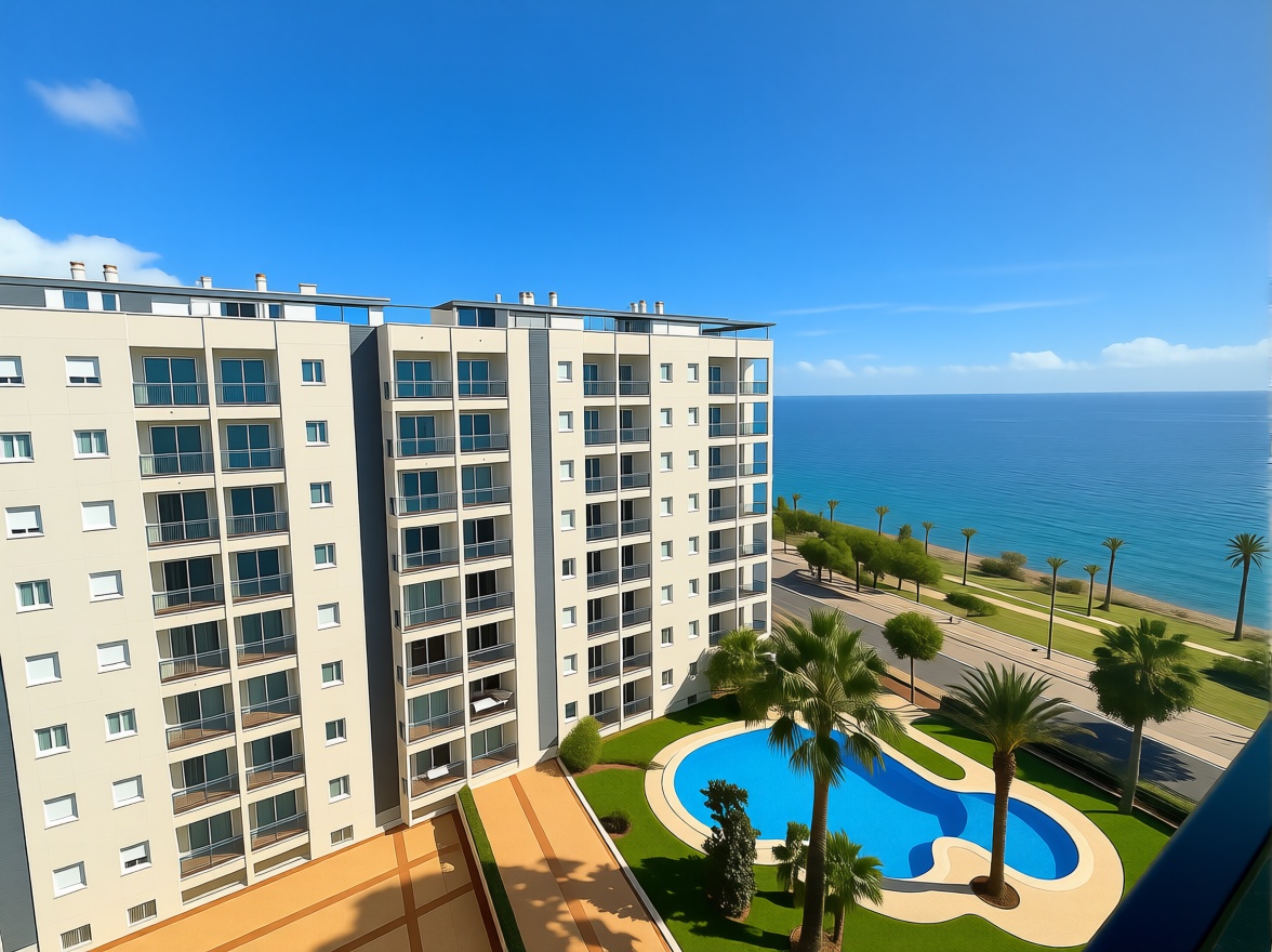 Ático en primera línea de mar en Villajoyosa — Sea view