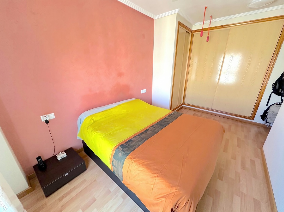 Ático en primera línea de mar en Villajoyosa — Bedroom